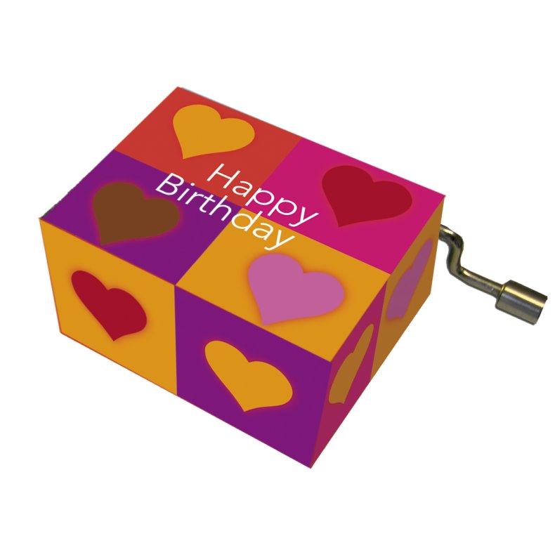 Spilledser, Happy Birthday/"Happy Birthday", ruder med hjerter