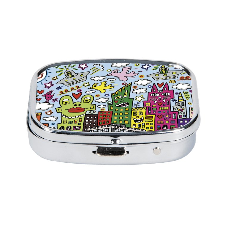 Pilleske med spejl, My New York City, James Rizzi