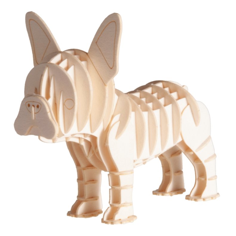 3D-papirmodel, Bulldog