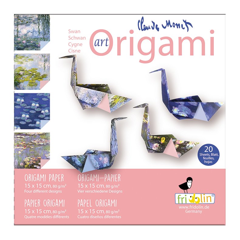 Art Origami, Claude Monet, Svane, Svrhedsgrad: Easy