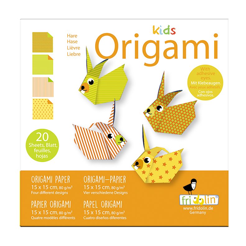 Kids Origami, Harer