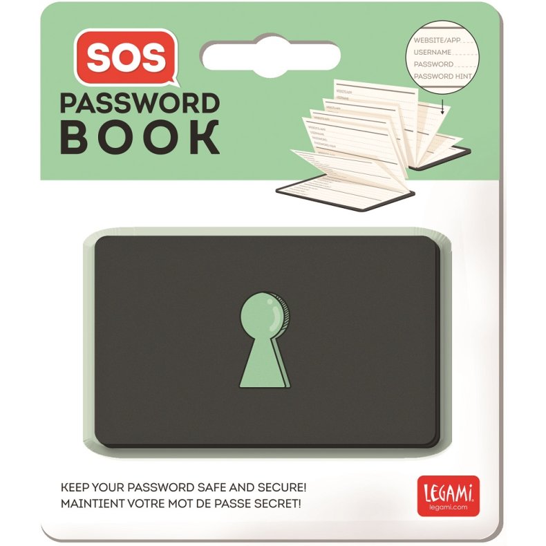 SOS Password Book 