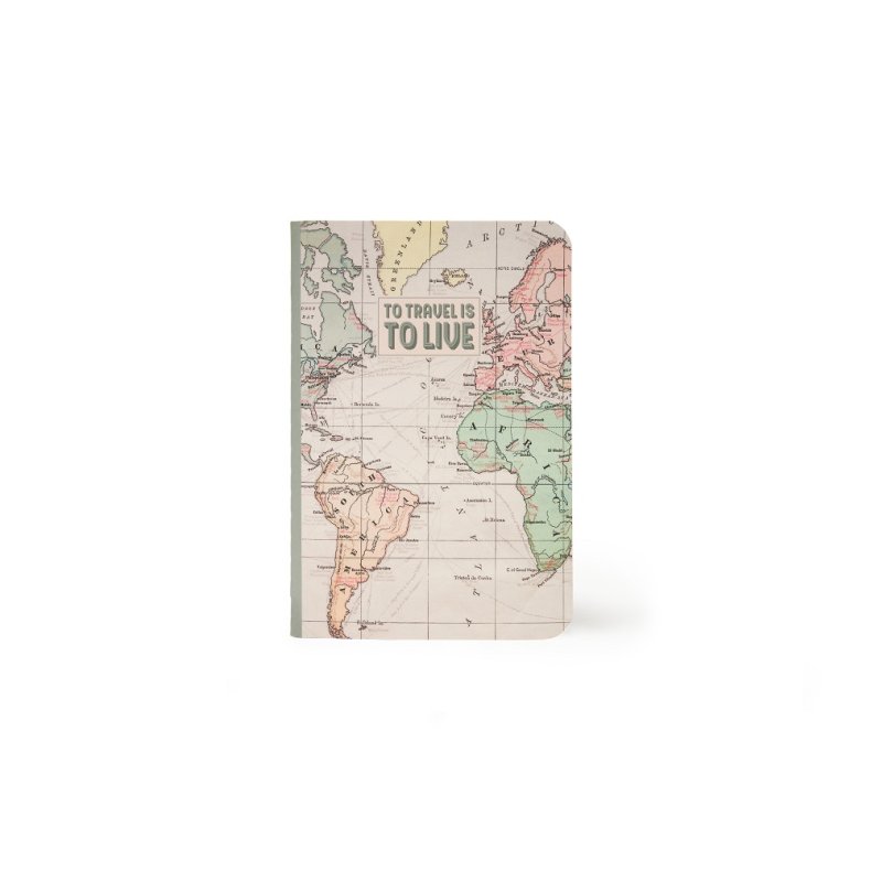 Notesbog, Quaderno Small, Linjeret, Travel&nbsp; 