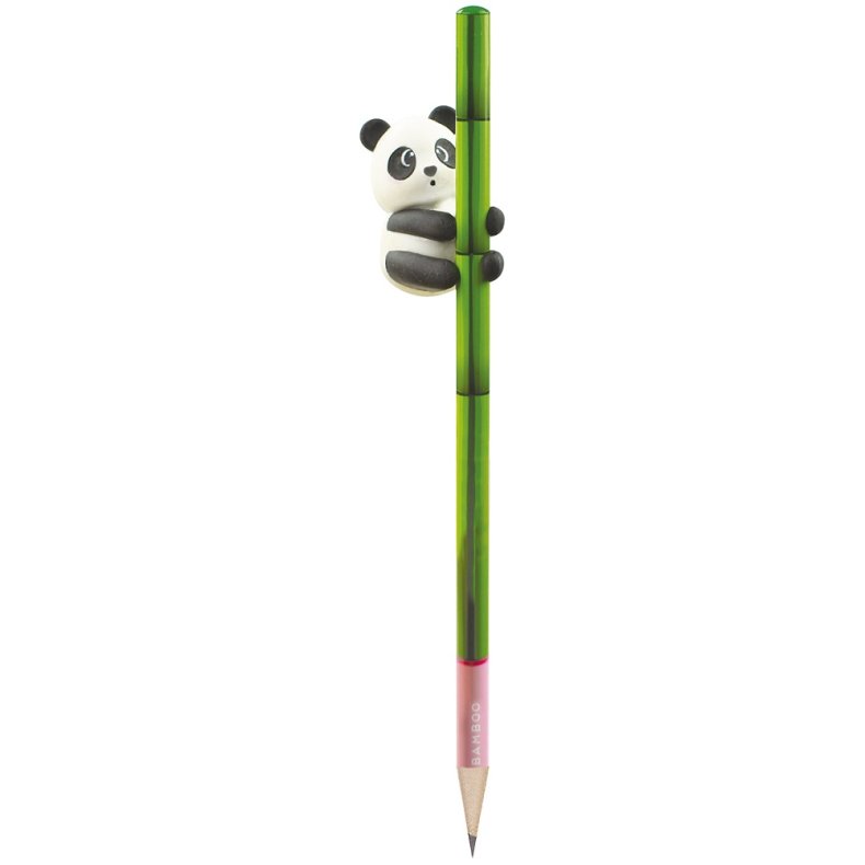 I love bamboo, Panda, Blyant med viskelder 