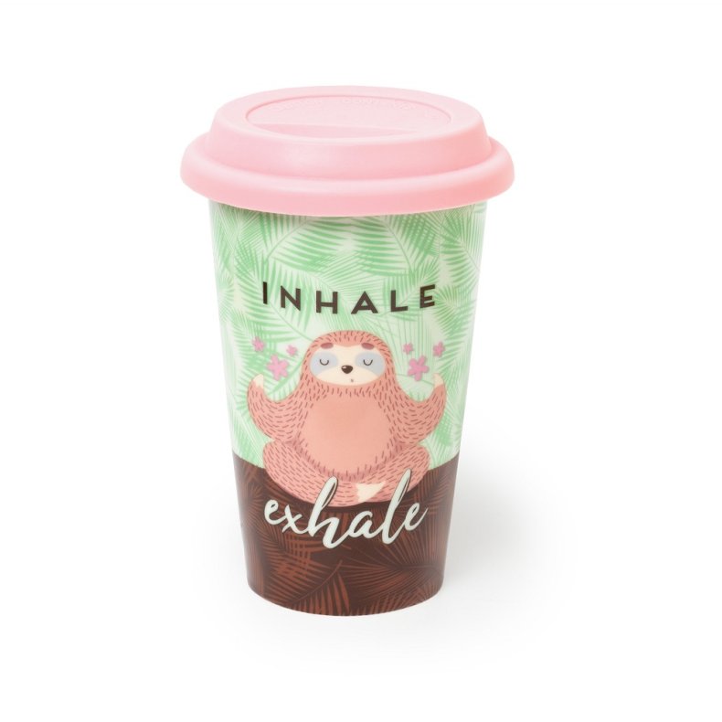 Krus med lg, Inhale Exhale Sloth/Dovendyr