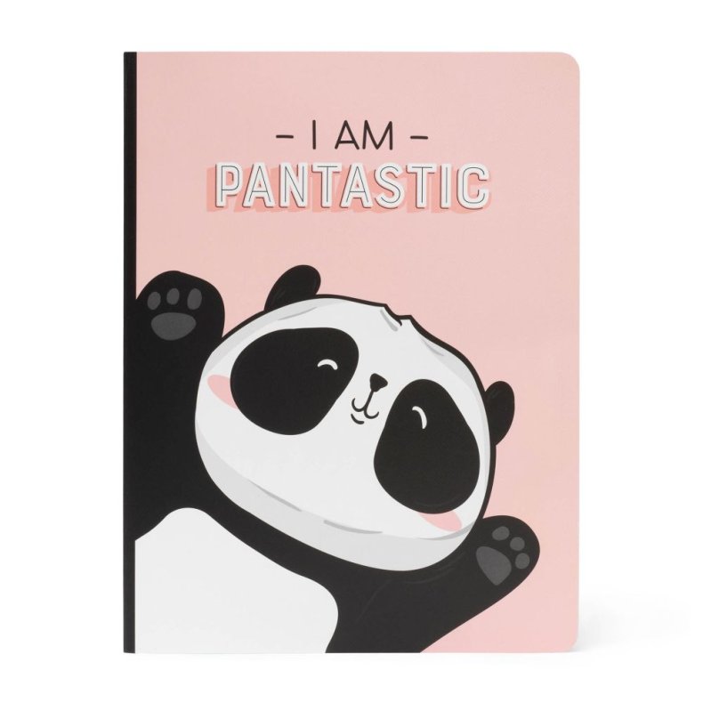 Notesbog, Quaderno Large, Linjeret, Pantastic Panda 