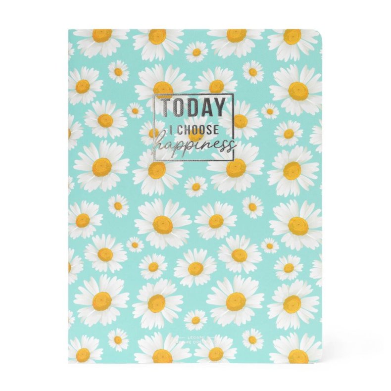 Notesbog, Quaderno Large, Linjeret, Daisy 