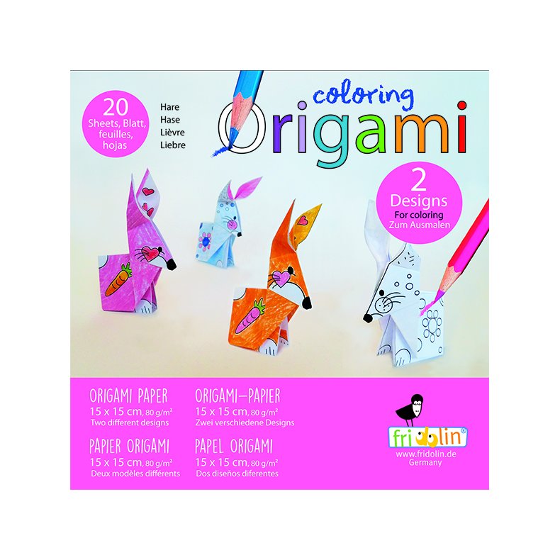 Coloring Origami, Harer