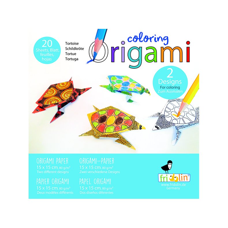 Coloring Origami, Skildpadder