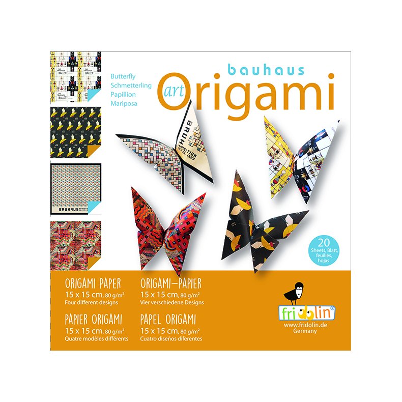 Art Origami, Mondrian Style, Sommerfugle, Svrhedsgrad: Easy