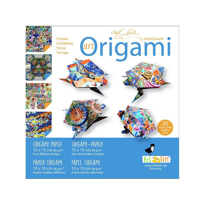 Art Origami, Gaudi, Skildpadder