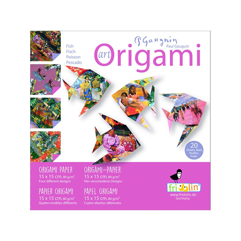 Art Origami, Gauguin, Fisk