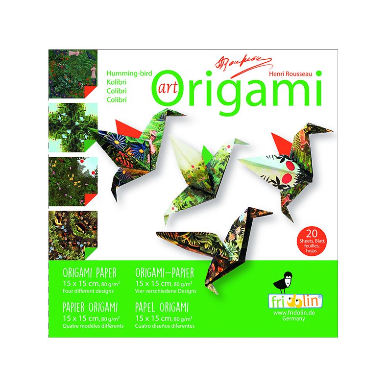 Art Origami, Rousseau, Kolibrier