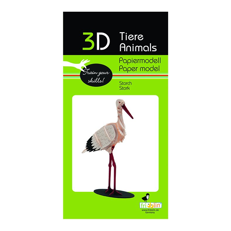 3D-papirmodel, Stork