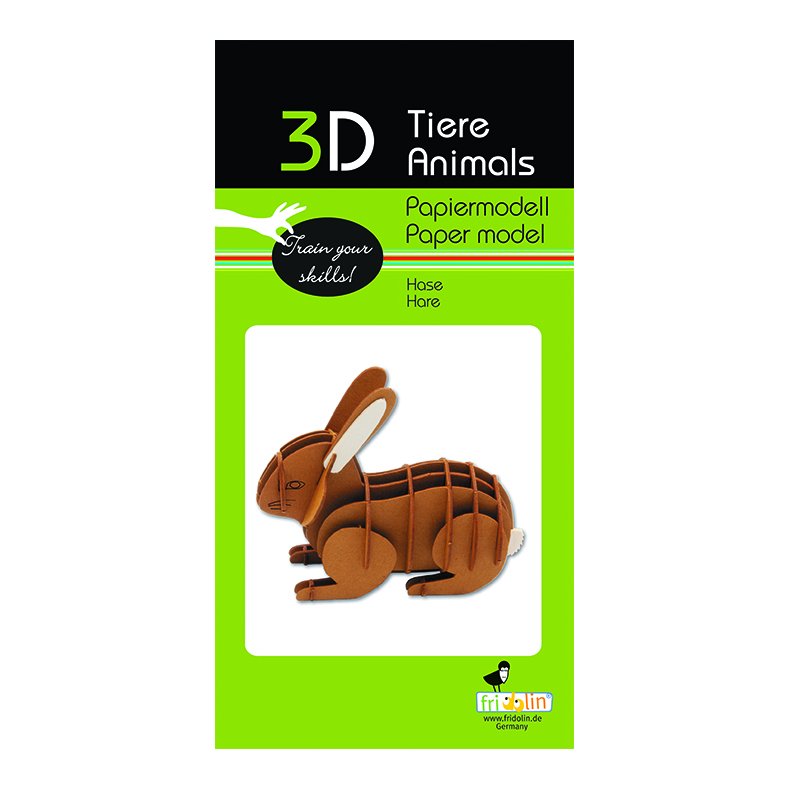 3D-papirmodel, Hare