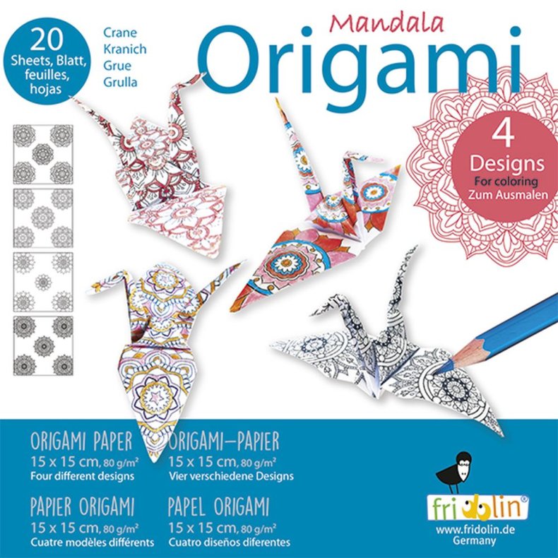 Mandala Coloring Origami, Traner