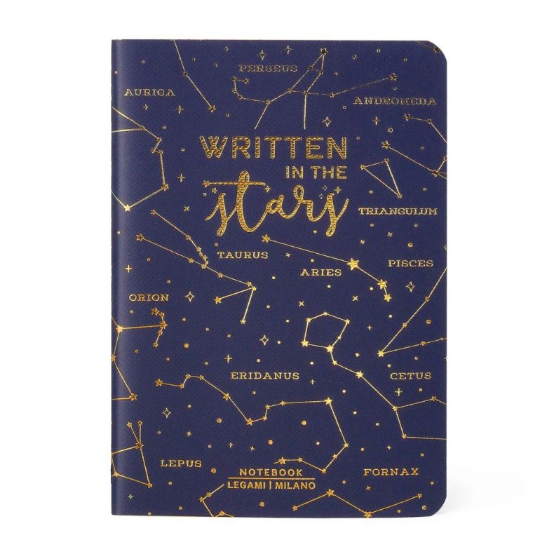 Notesbog, Quaderno Small, Linjeret, Stars 