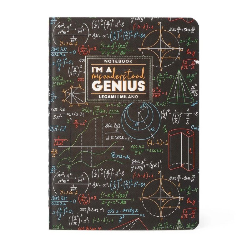 Notesbog, Quaderno Small, Linjeret, Genius&nbsp; 