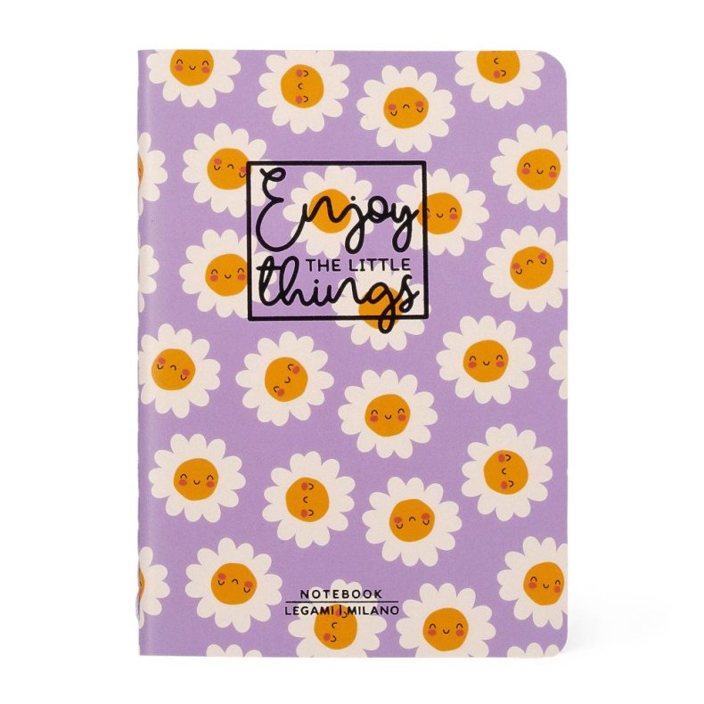 Notesbog, Quaderno Small, Linjeret, Daisy 